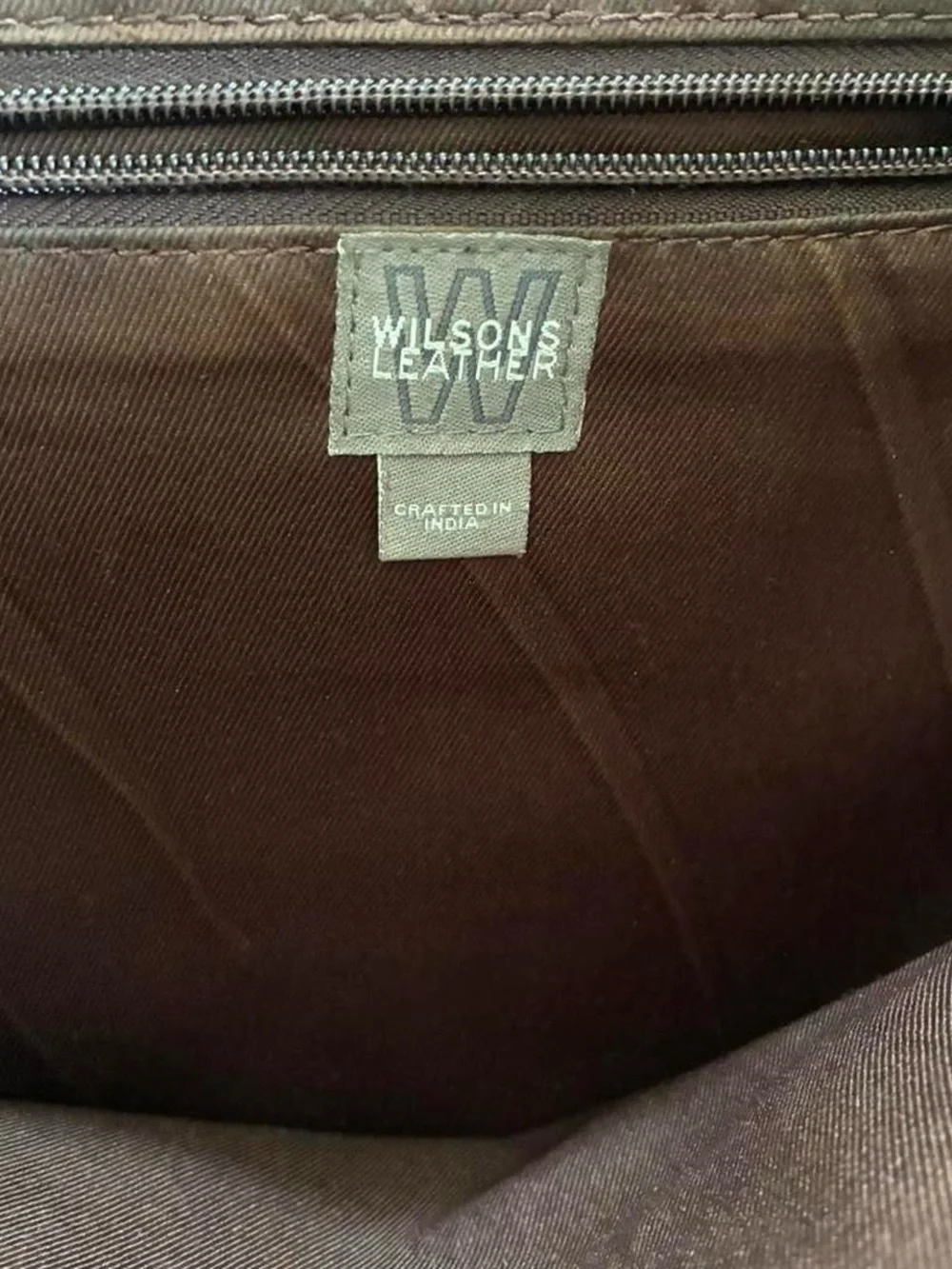 Brown Leather Laptop Satchel